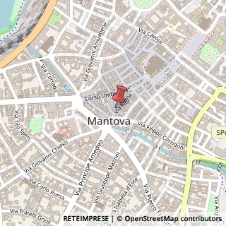 Mappa Via Cesare Battisti, 9, 46100 Mantova, Mantova (Lombardia)