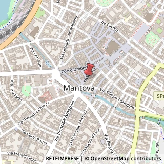 Mappa Via Roma, 19, 46100 Mantova, Mantova (Lombardia)