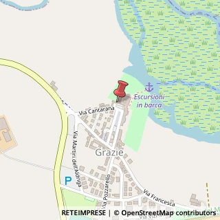 Mappa Piazzale Santuario, 46010 Grazie MN, Italia, 46010 Curtatone, Mantova (Lombardia)