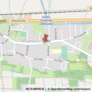 Mappa Via Vittorio Veneto, 21, 27010 Santa Cristina e Bissone, Pavia (Lombardia)