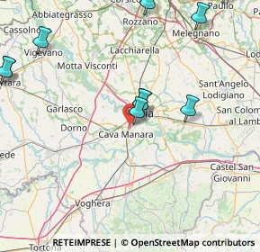 Mappa Tangenziale Ovest di Pavia, 27028 San Martino Siccomario PV, Italia (23.70769)