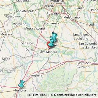 Mappa Tangenziale Ovest di Pavia, 27028 San Martino Siccomario PV, Italia (20.34)