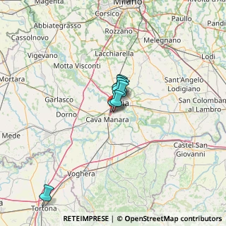 Mappa Via P. Neruda, 27028 San Martino Siccomario PV, Italia (21.38875)