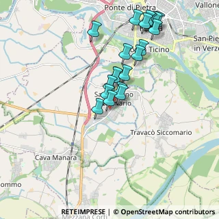 Mappa Via P. Neruda, 27028 San Martino Siccomario PV, Italia (1.846)