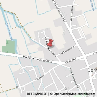 Mappa Via cordara 45, 27020 Dorno, Pavia (Lombardia)