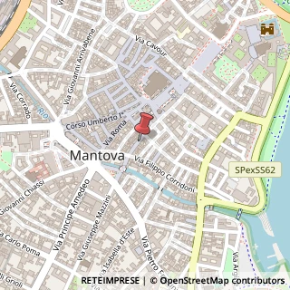 Mappa Via Orefici, 39, 46100 Mantova, Mantova (Lombardia)