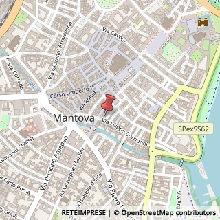 Mappa Via Filippo Corridoni, 31, 46100 Mantova, Mantova (Lombardia)