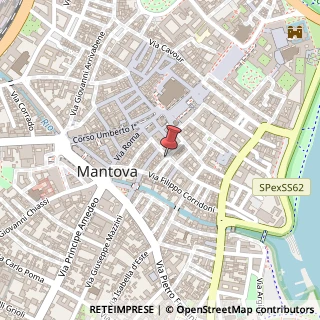 Mappa Via Pietro Fortunato Calvi, 53, 46100 Mantova, Mantova (Lombardia)