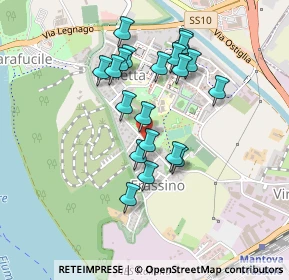 Mappa Viale dei Caduti, 46100 Mantova MN, Italia (0.399)