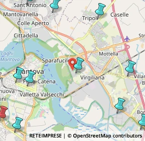 Mappa Viale dei Caduti, 46100 Mantova MN, Italia (3.36818)