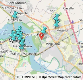 Mappa Viale dei Caduti, 46100 Mantova MN, Italia (2.19714)