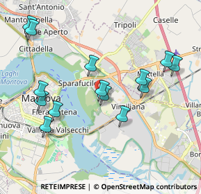 Mappa Viale dei Caduti, 46100 Mantova MN, Italia (2.03714)