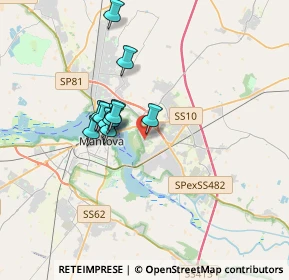 Mappa Viale dei Caduti, 46100 Mantova MN, Italia (2.60091)