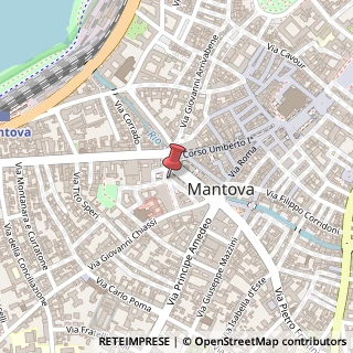 Mappa Piazza ottantesimo fanteria 16, 46100 Mantova, Mantova (Lombardia)