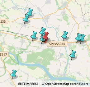 Mappa Via Puccini, 27011 Belgioioso PV, Italia (3.6425)