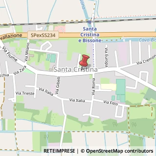 Mappa Via Vittorio Veneto, 32, 27010 Santa Cristina e Bissone, Pavia (Lombardia)