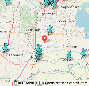 Mappa Via Torre, 35022 Anguillara Veneta PD, Italia (24.198)