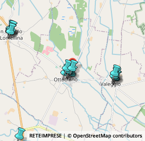 Mappa Via Cairoli, 27030 Ottobiano PV, Italia (2.429)