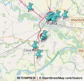 Mappa Via 8 Marzo, 27028 San Martino Siccomario PV, Italia (3.42)