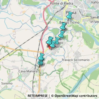 Mappa Via 8 Marzo, 27028 San Martino Siccomario PV, Italia (1.27182)