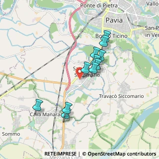 Mappa Via 8 Marzo, 27028 San Martino Siccomario PV, Italia (1.54818)
