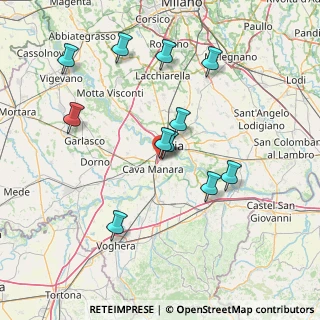Mappa Via 8 Marzo, 27028 San Martino Siccomario PV, Italia (15.09636)