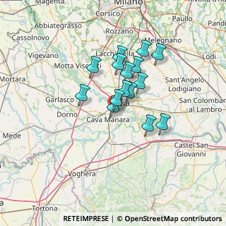 Mappa Via 8 Marzo, 27028 San Martino Siccomario PV, Italia (10.25533)