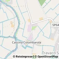 Kaart Travacò Siccomario