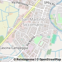 Map San Martino Siccomario