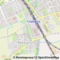 Mapa Codogno