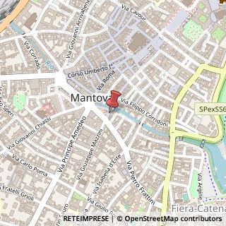Mappa Via Pescheria, 22, 46100 Mantova, Mantova (Lombardia)