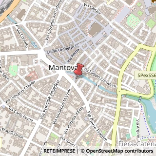 Mappa Via Pescheria, 24, 46100 Mantova, Mantova (Lombardia)