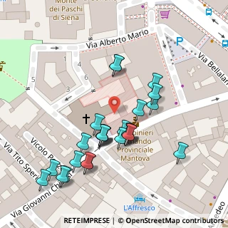 Mappa Via Luigi Einaudi, 46100 Mantova MN, Italia (0.03333)