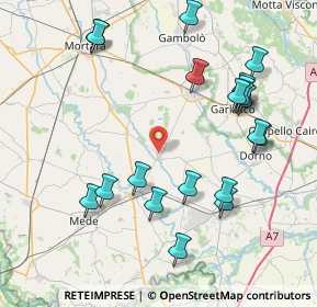 Mappa Via Gigi Campegi, 27030 Ottobiano PV, Italia (8.953)