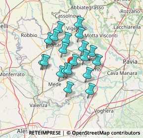 Mappa Via Gigi Campegi, 27030 Ottobiano PV, Italia (9.9)