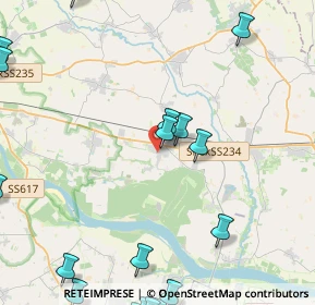 Mappa Via Trento, 27011 Belgioioso PV, Italia (6.786)