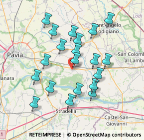 Mappa Via Trento, 27011 Belgioioso PV, Italia (6.9045)