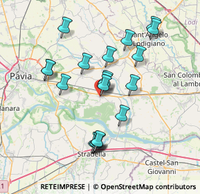 Mappa Via Trento, 27011 Belgioioso PV, Italia (6.9425)