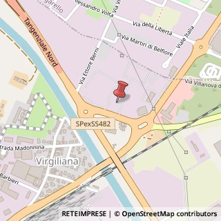 Mappa Via Eugenio Sartori, 7, 46100 Mantova, Mantova (Lombardia)