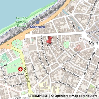 Mappa Via Giosuè Carducci, 19, 46100 Mantova, Mantova (Lombardia)