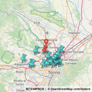 Mappa SP 501 dir, 10071 Borgaro Torinese TO, Italia (7.59118)