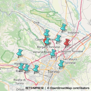 Mappa SP 501 dir, 10071 Borgaro Torinese TO, Italia (8.07545)