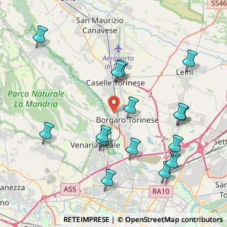 Mappa SP 501 dir, 10071 Borgaro Torinese TO, Italia (4.63333)