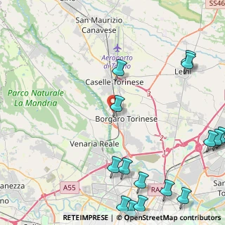 Mappa SP 501 dir, 10071 Borgaro Torinese TO, Italia (6.57667)