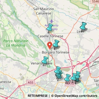Mappa SP 501 dir, 10071 Borgaro Torinese TO, Italia (5.13714)