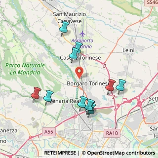 Mappa SP 501 dir, 10071 Borgaro Torinese TO, Italia (3.98545)
