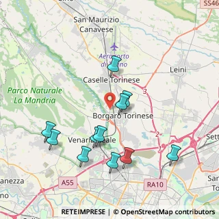 Mappa SP 501 dir, 10071 Borgaro Torinese TO, Italia (3.99455)