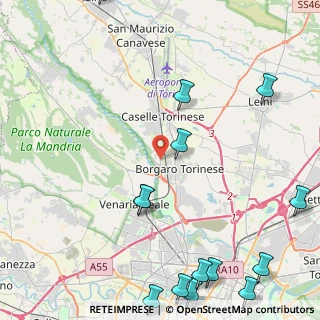 Mappa SP 501 dir, 10071 Borgaro Torinese TO, Italia (6.64333)