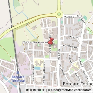 Mappa Via I Maggio, 24, 10071 Borgaro Torinese, Torino (Piemonte)