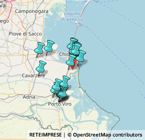 Mappa Strada Margherita, 30015 Chioggia , Italia (10.0535)